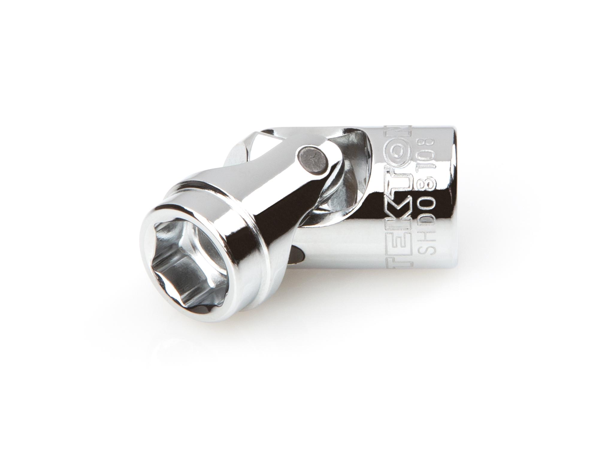 1/4 Inch Drive x 8 mm Shallow 6-Point Universal Joint Socket