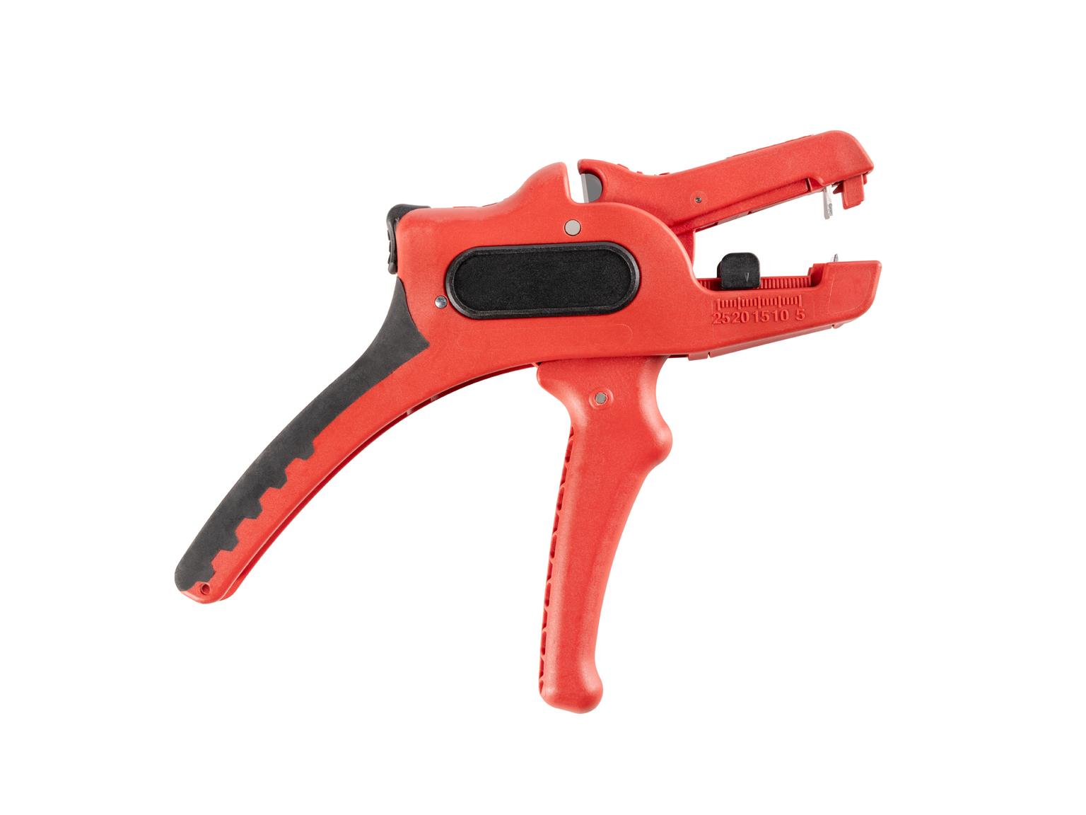 Back view of Tekton wire strippers. Item #PSP21001