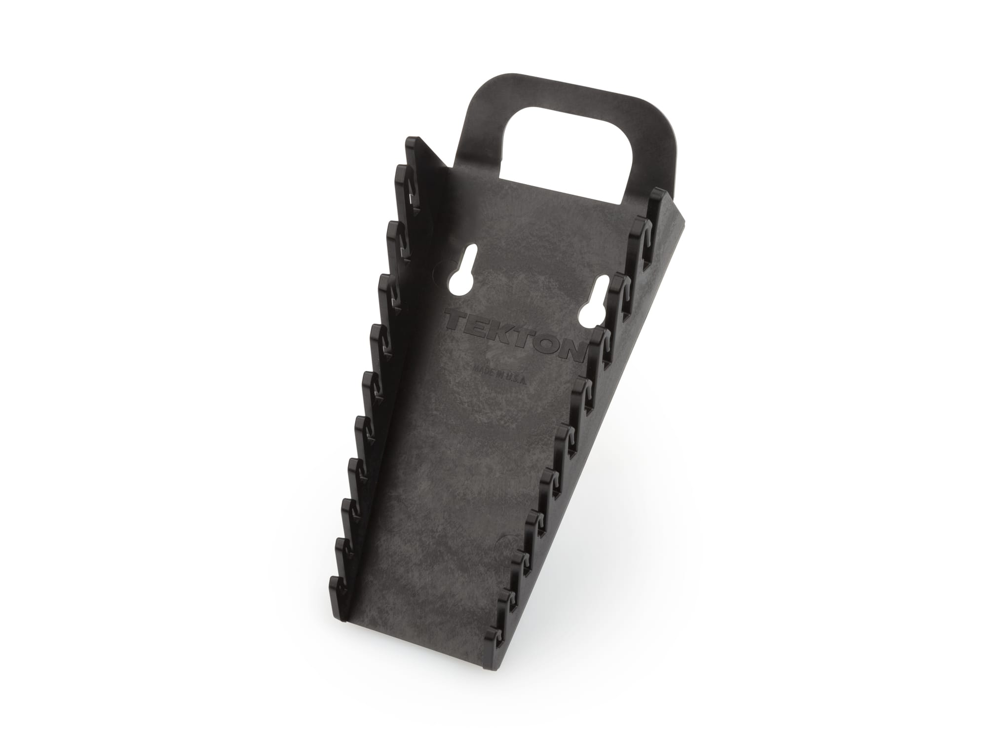 TEKTON 10-Tool Angle Head Wrench Holder (Black)