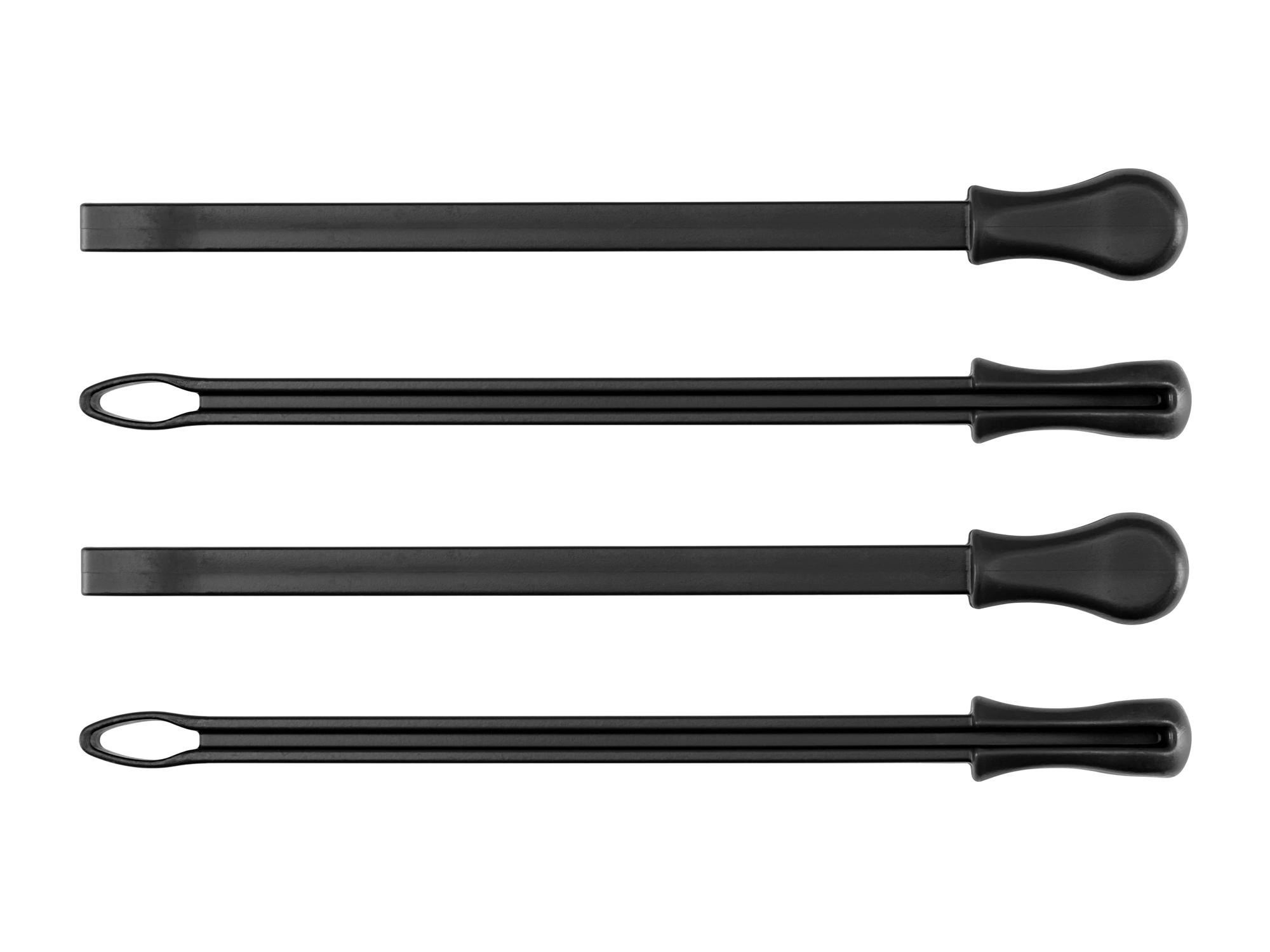 Side view of black Tekton 8 inch wrench organization. Item #ORG24108