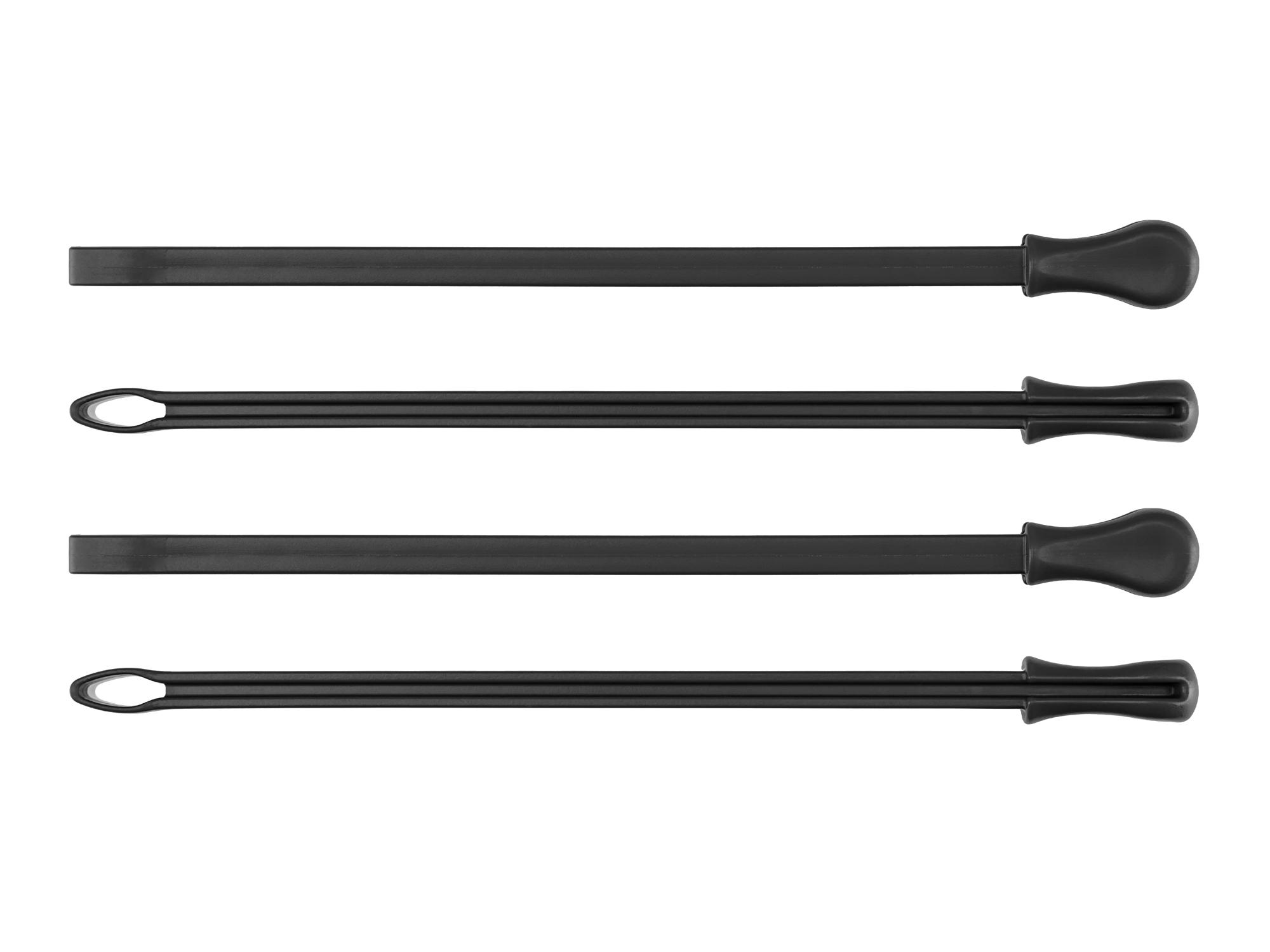 Side view of black Tekton 10 inch wrench organization. Item #ORG24110