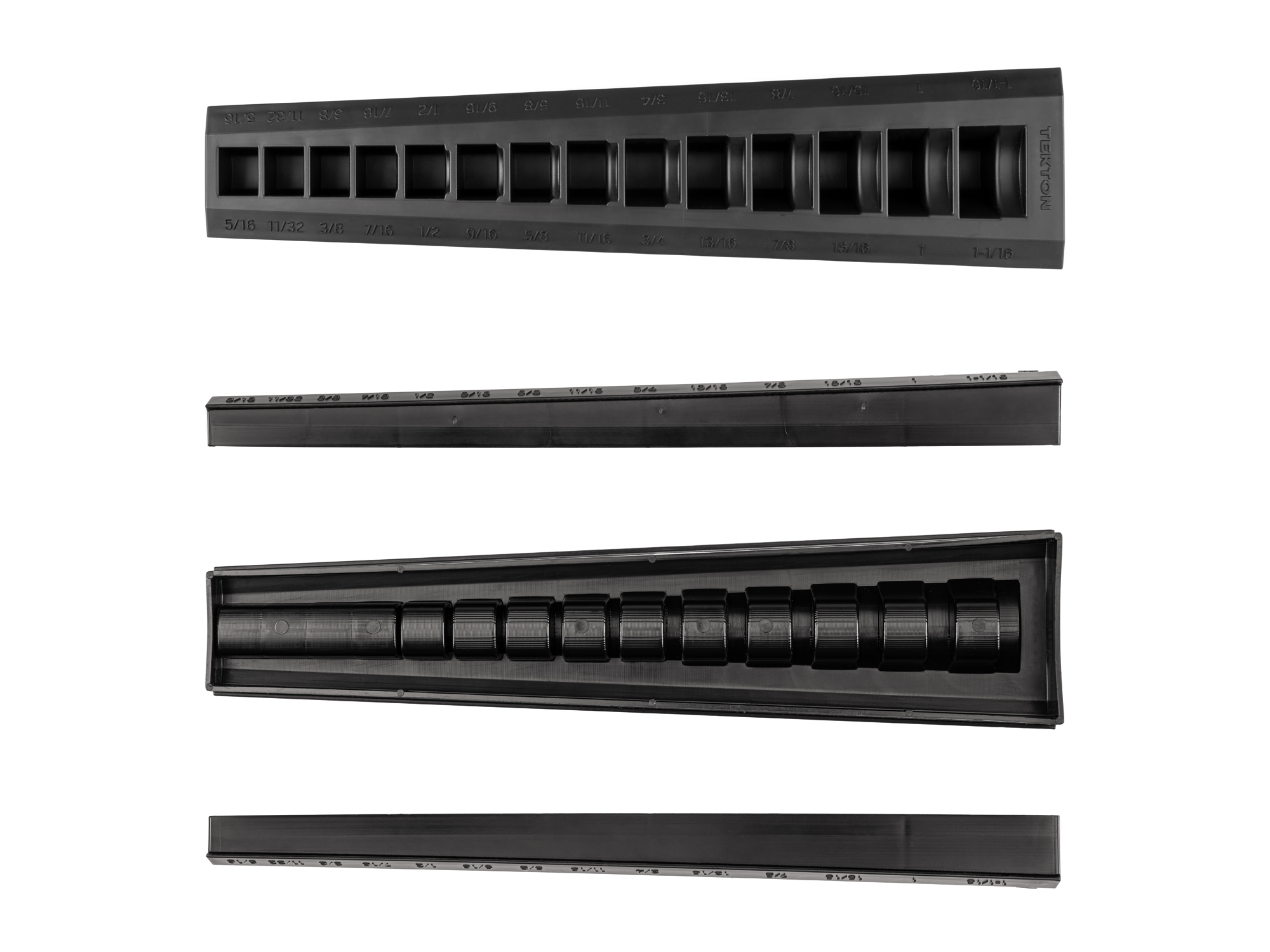 Shop the flare nut crowfoot wrench storage rack for inch (SAE) sets. Fits wrench sizes 5/16 - 1-1/16 in. Made in the United States