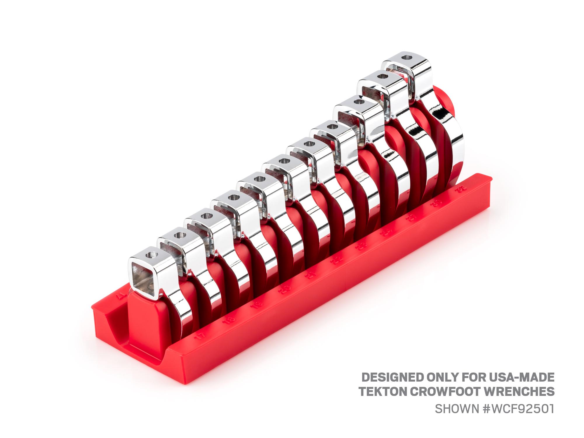 Tekton rack wrench organization with tools. Tools not included. Item #ORG26411