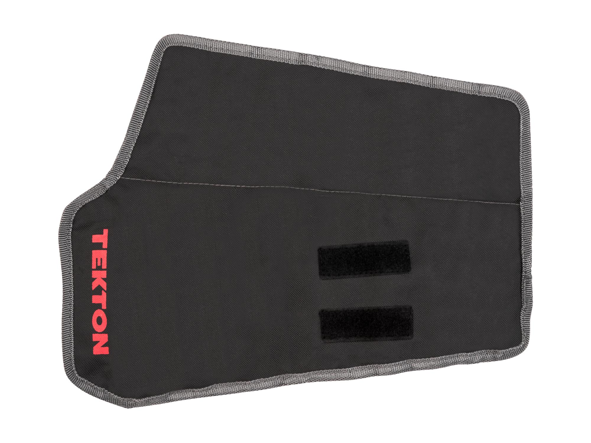 Back view of black Tekton roll wrench organization. Item #ORG27108
