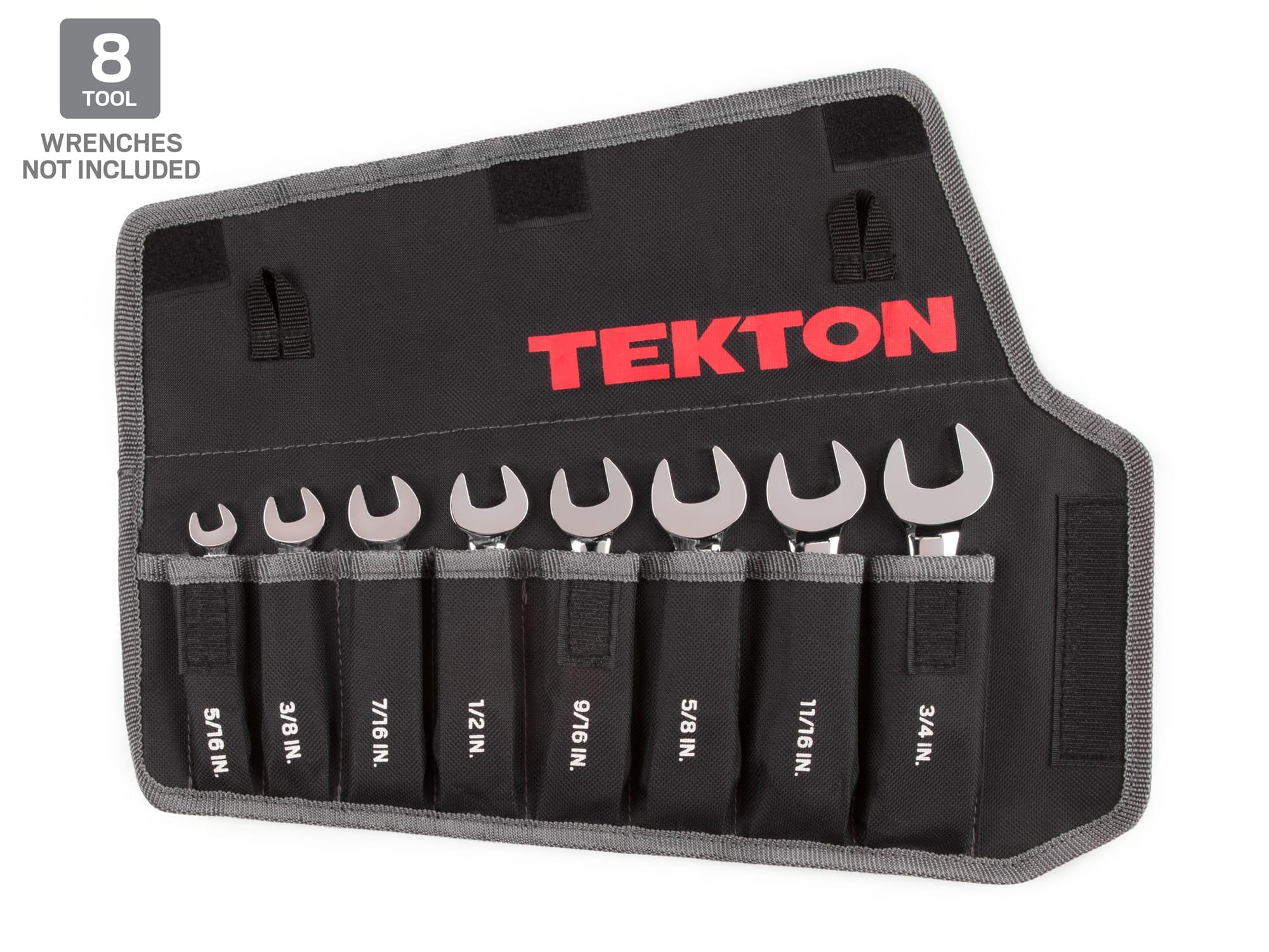 Tekton roll wrench organization with tools. Tools not included. Item #ORG27108