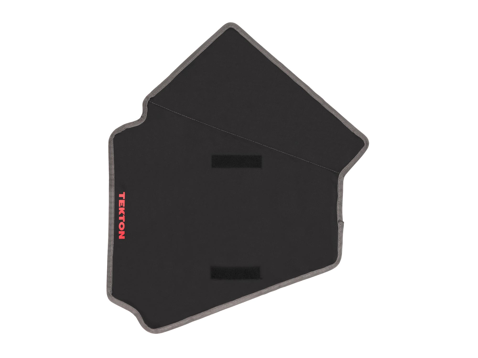 Back view of black Tekton roll wrench organization. Item #ORG27708