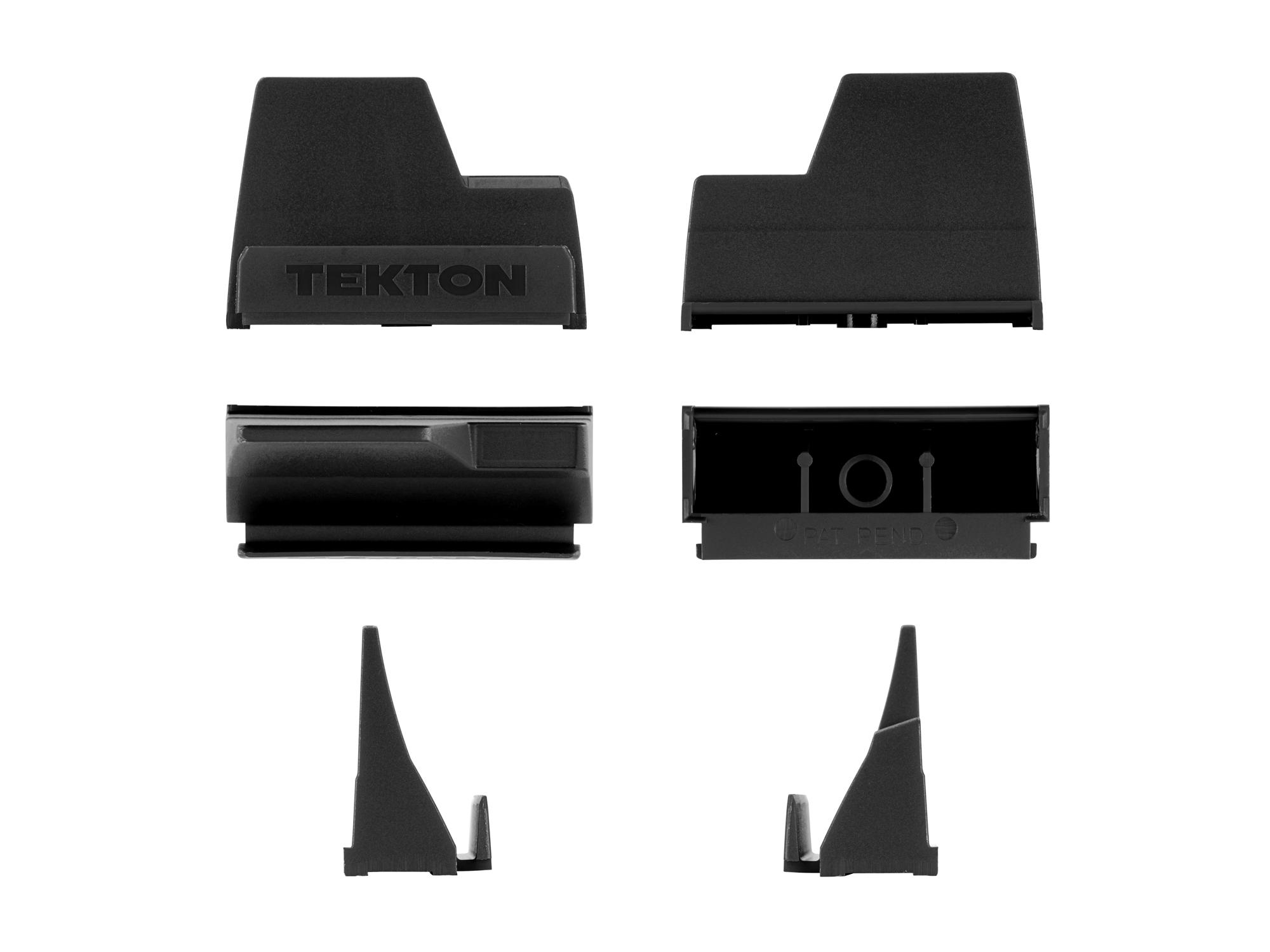 Side view of black Tekton modular wrench organization. Item #OTM21101