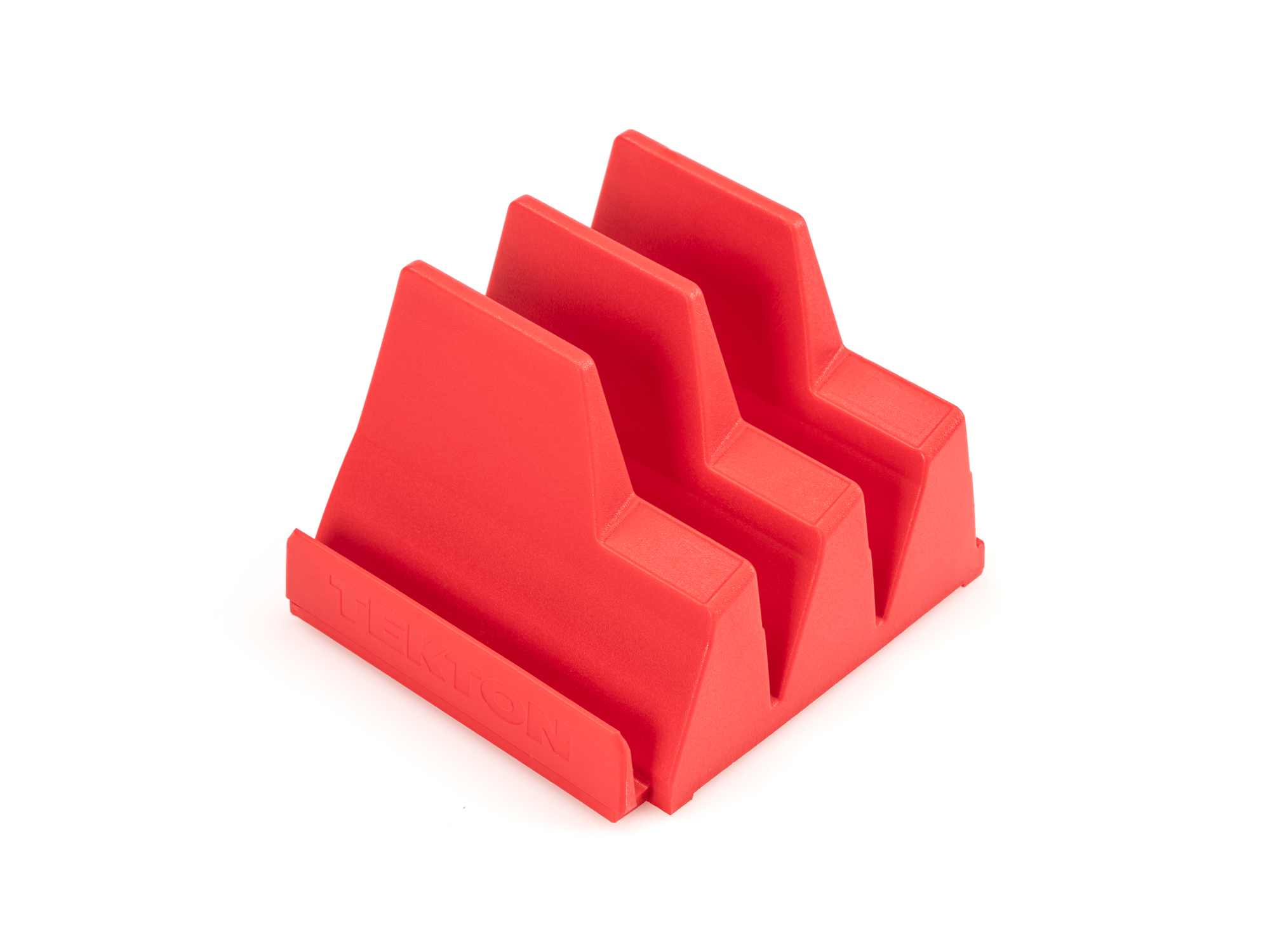 Red Modular Wrench Organizer (3-Tab) | TEKTON | Made in USA