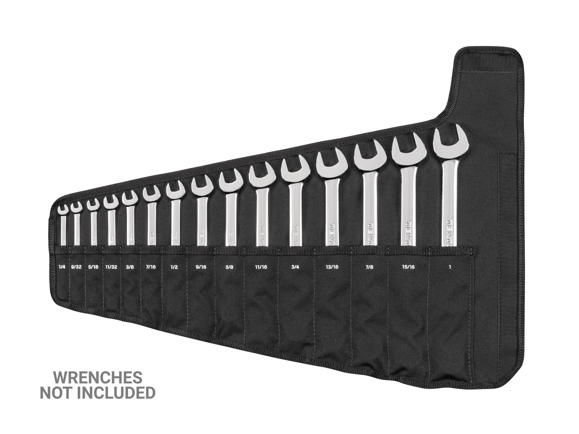 Tekton roll wrench organization with tools. Tools not included. Item #OTP21103