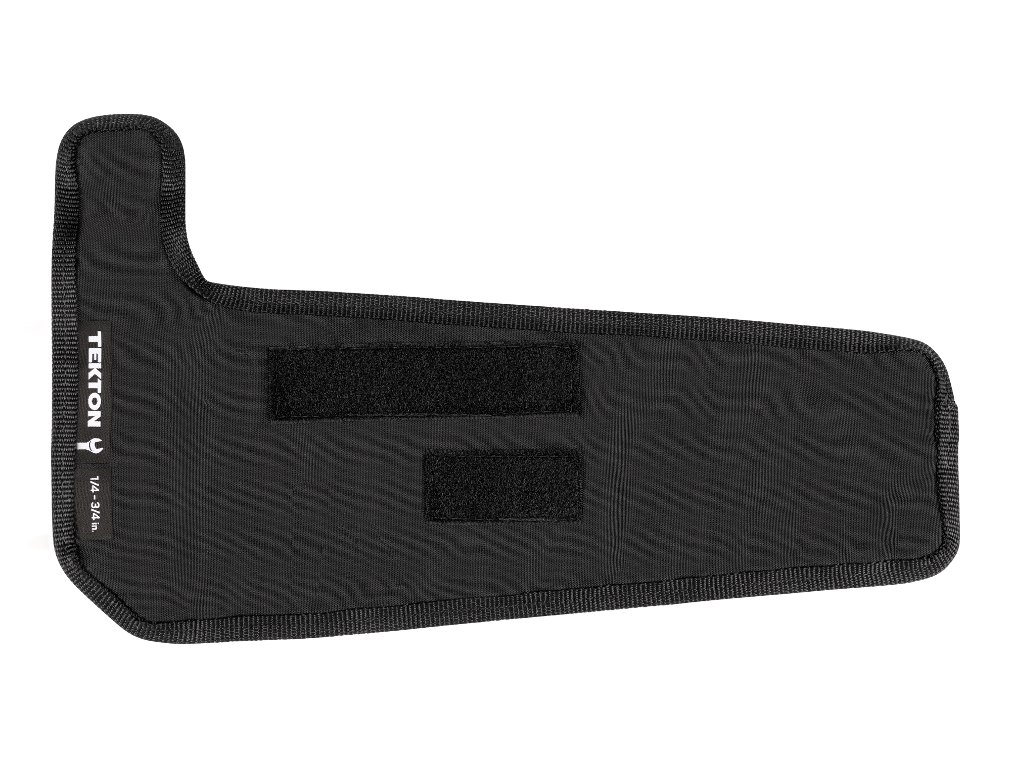 Black stubby combination wrench pouch. Canvas material. Marked with sizes (5/16 - 3/4 inch). OTP21106.