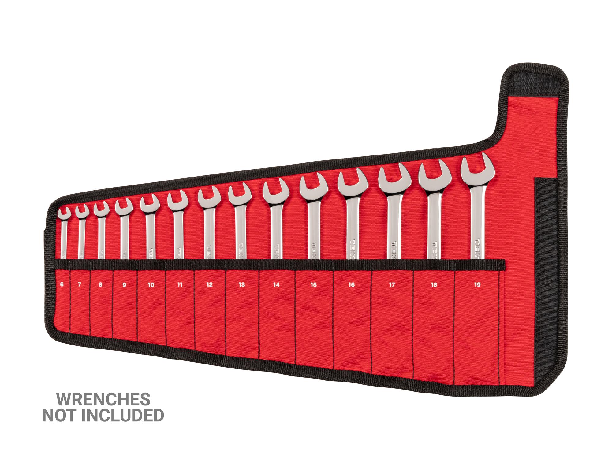 Tekton roll wrench organization with tools. Tools not included. Item #OTP21202