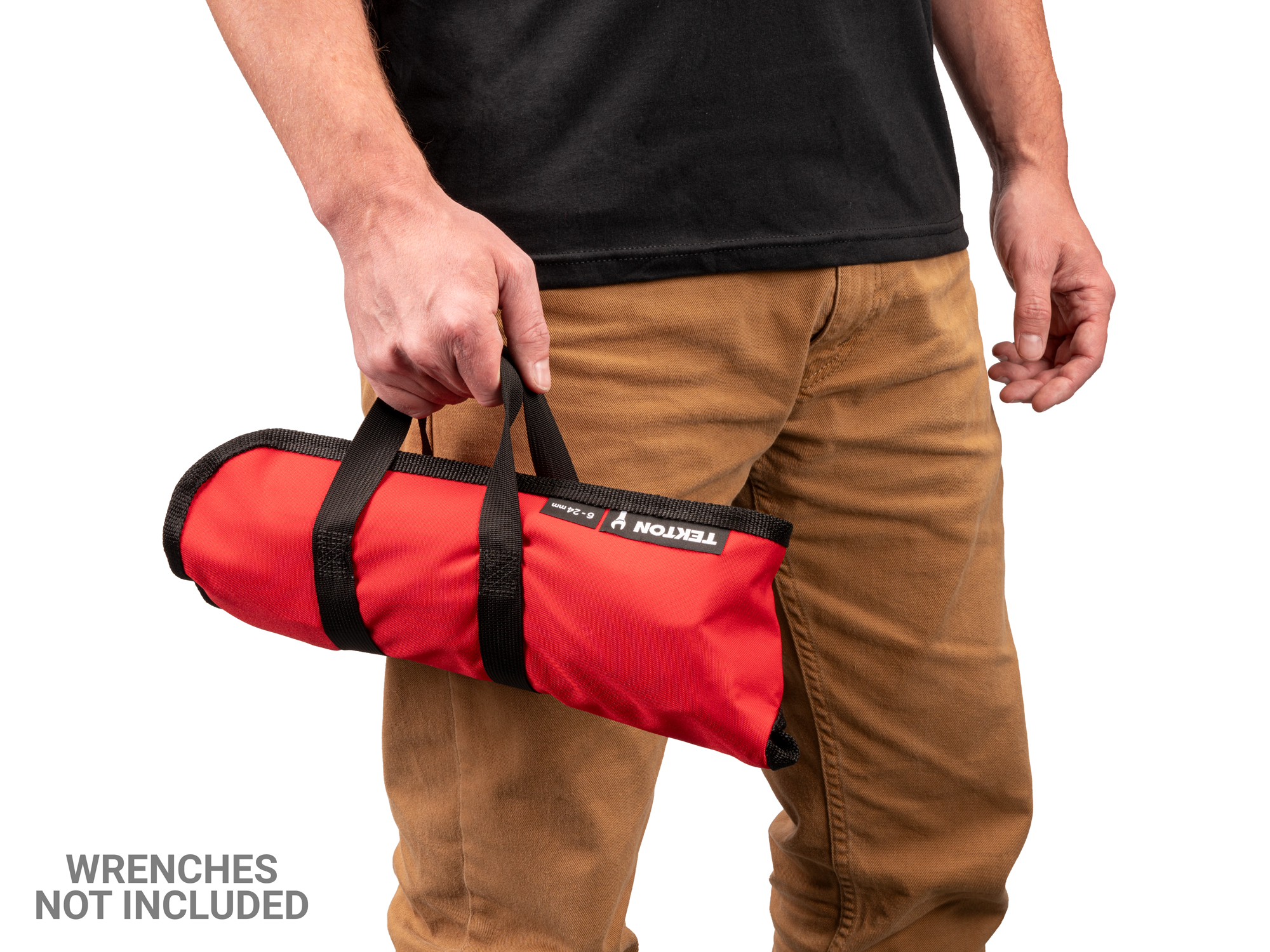 19-Tool Ratcheting Wrench Pouch (6-24 mm) TEKTON