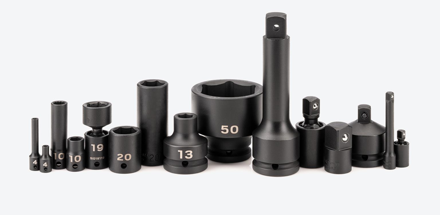 A Comprehensive Impact Socket Product Line Tekton impact sockets and accessories
