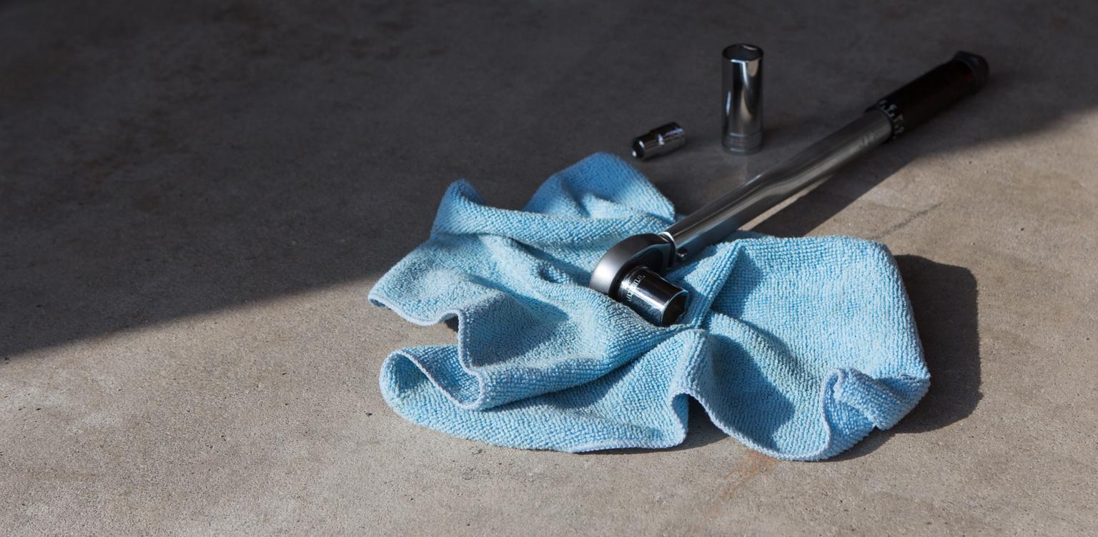 Torque Wrench Accuracy and Calibration A Tekton micrometer torque wrench with a socket attached.