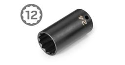 Tekton 24 mm 12-point deep impact socket
