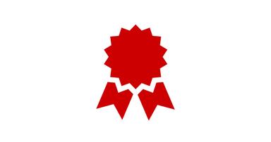 Red ribbon icon