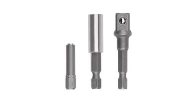 Tekton bit accessories and adapters.