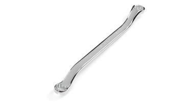 Tekton chrome-plated 45-degree offset box end wrench