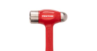 Red Tekton ball peen dead blow hammer