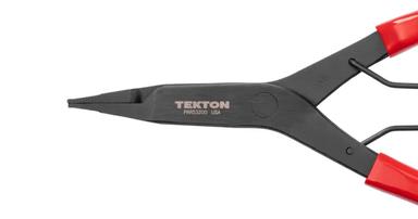 Tekton lock ring pliers with red handle
