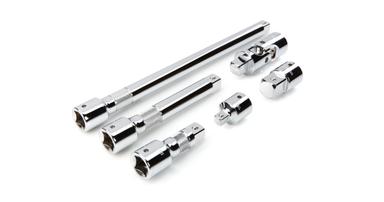 A Tekton chrome accessory set