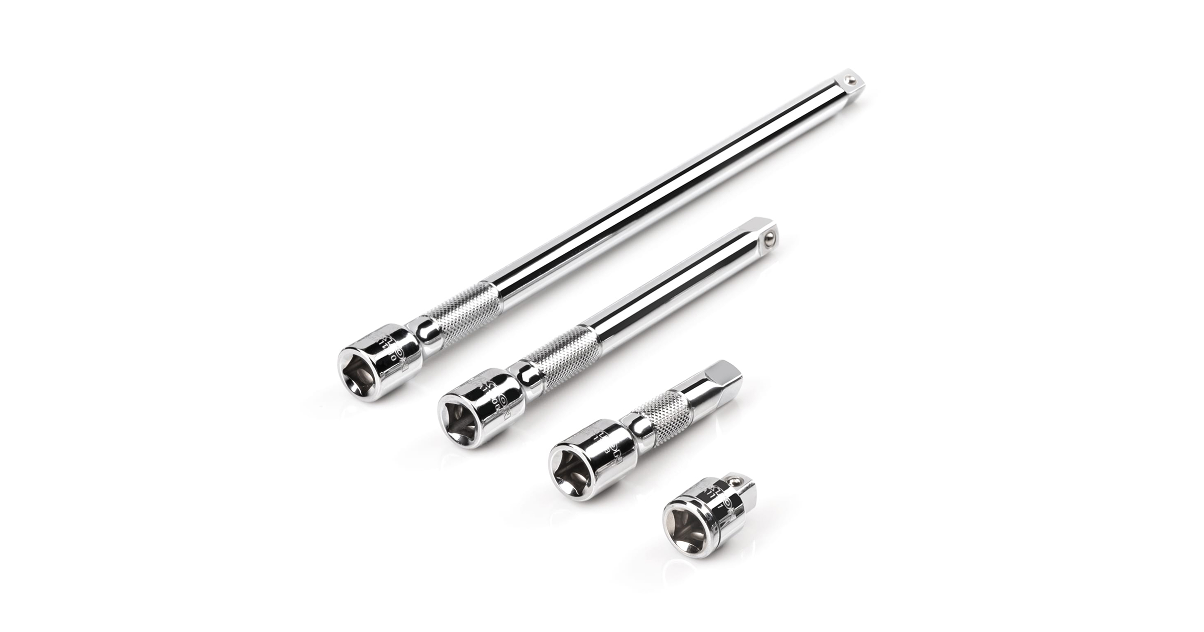 3/8 Inch Hand Drive 4-Piece Extension Set | SHA91011 | TEKTON