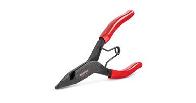 Tekton lock ring pliers with red handle