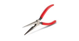Tekton long nose pliers with red handles