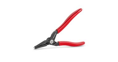 Tekton external retaining ring pliers with red handles