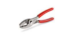 Tekton slip joint pliers with red handles