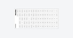 Tekton socket rail label sheet