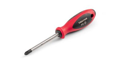 Tekton standard screwdriver with red handle
