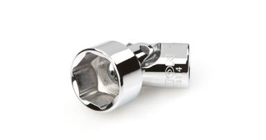 Tekton chrome-plated universal joint socket