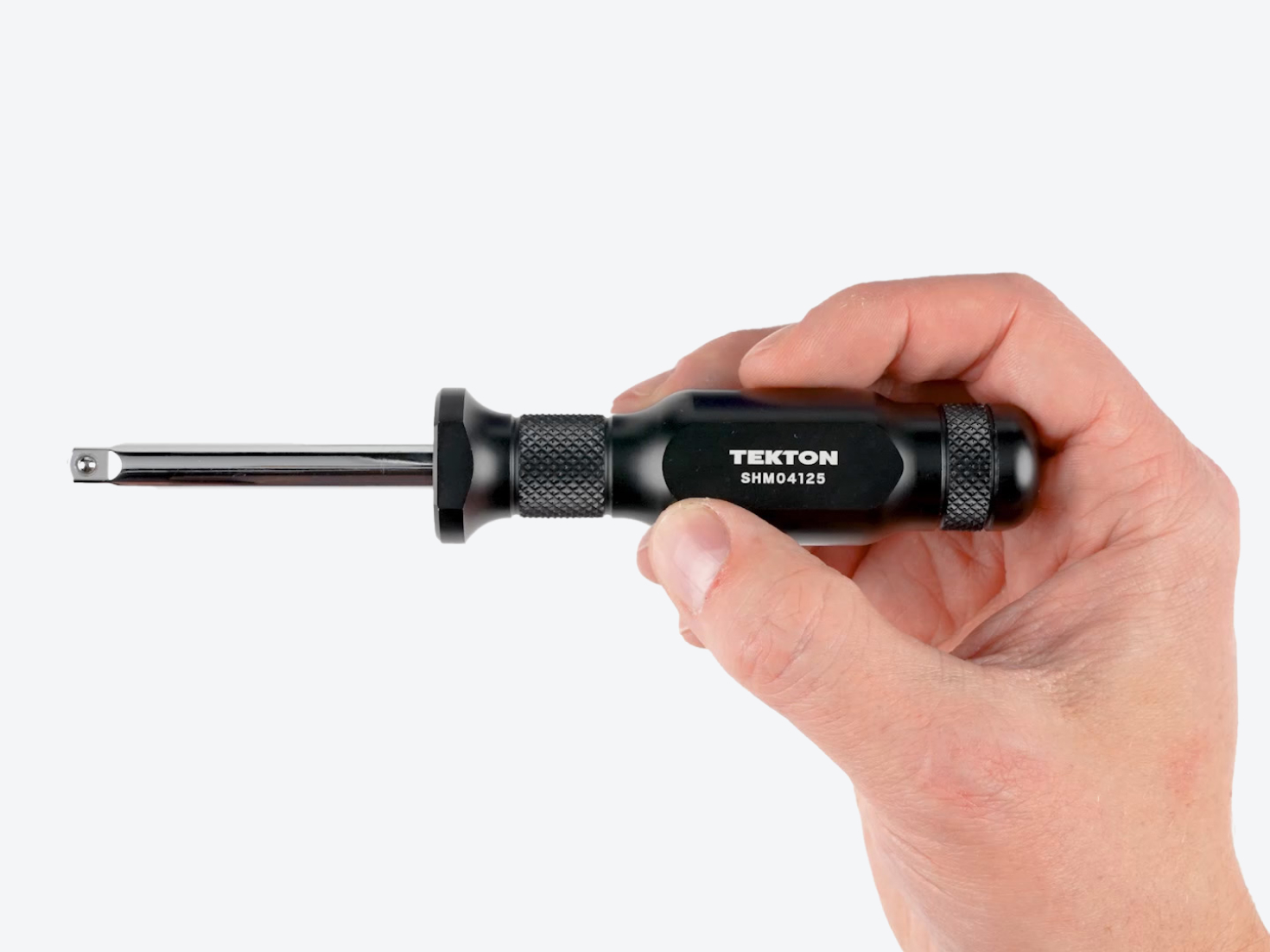 1/4 Inch Drive x 6.5 Inch Aluminum Spinner Handle | TEKTON