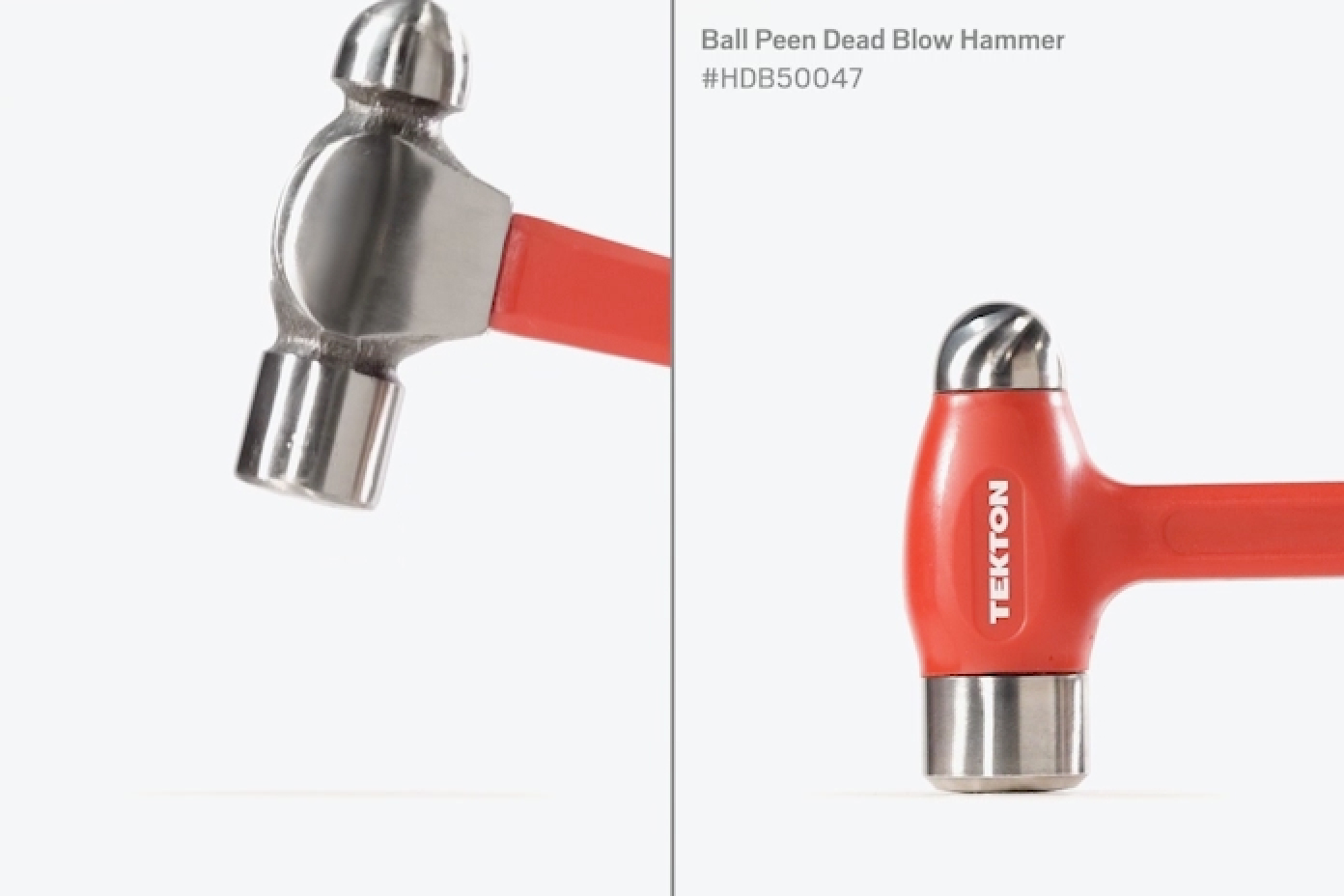 50 oz. Long Handle Ball Peen Dead Blow Hammer | HDB50050 | TEKTON