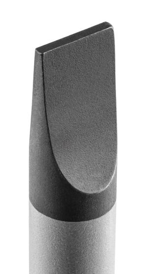 Close-up of Slotted screwdriver tip