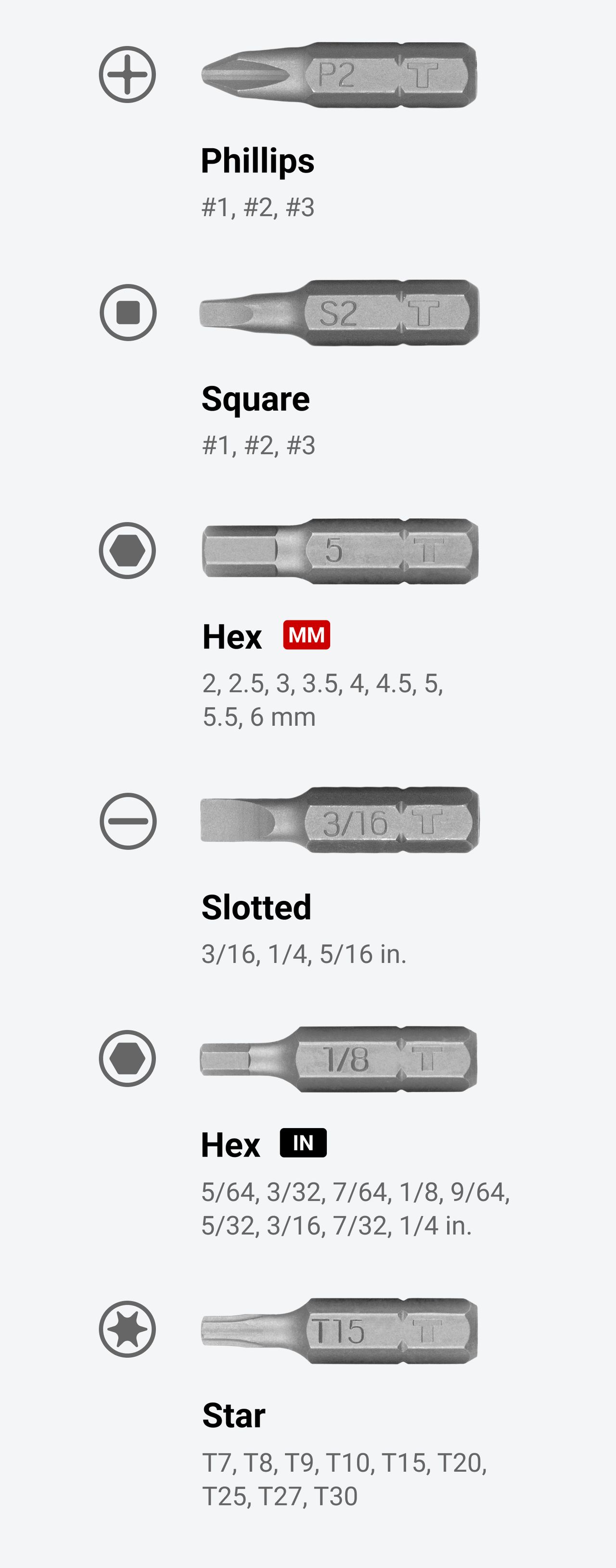 37Piece 1/4 Inch HighTorque Driver and Bit Set with Case) TEKTON