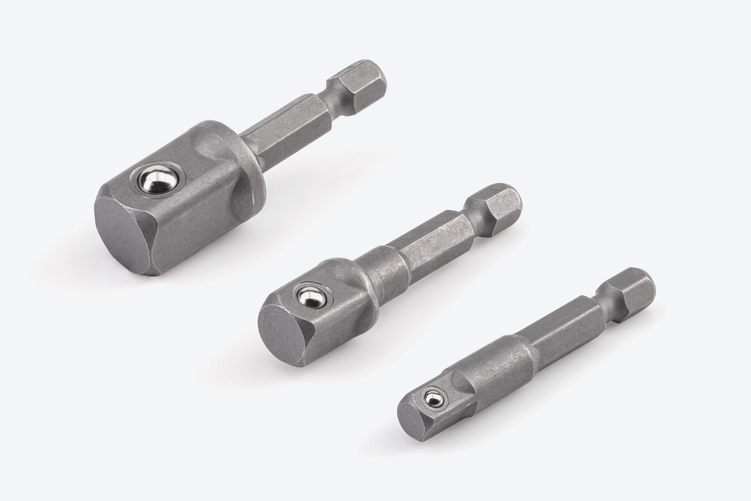 Three socket adapters