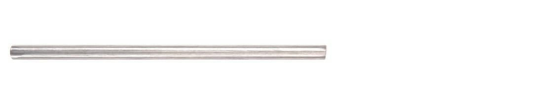 A long, silvery cylinder of steel wire.