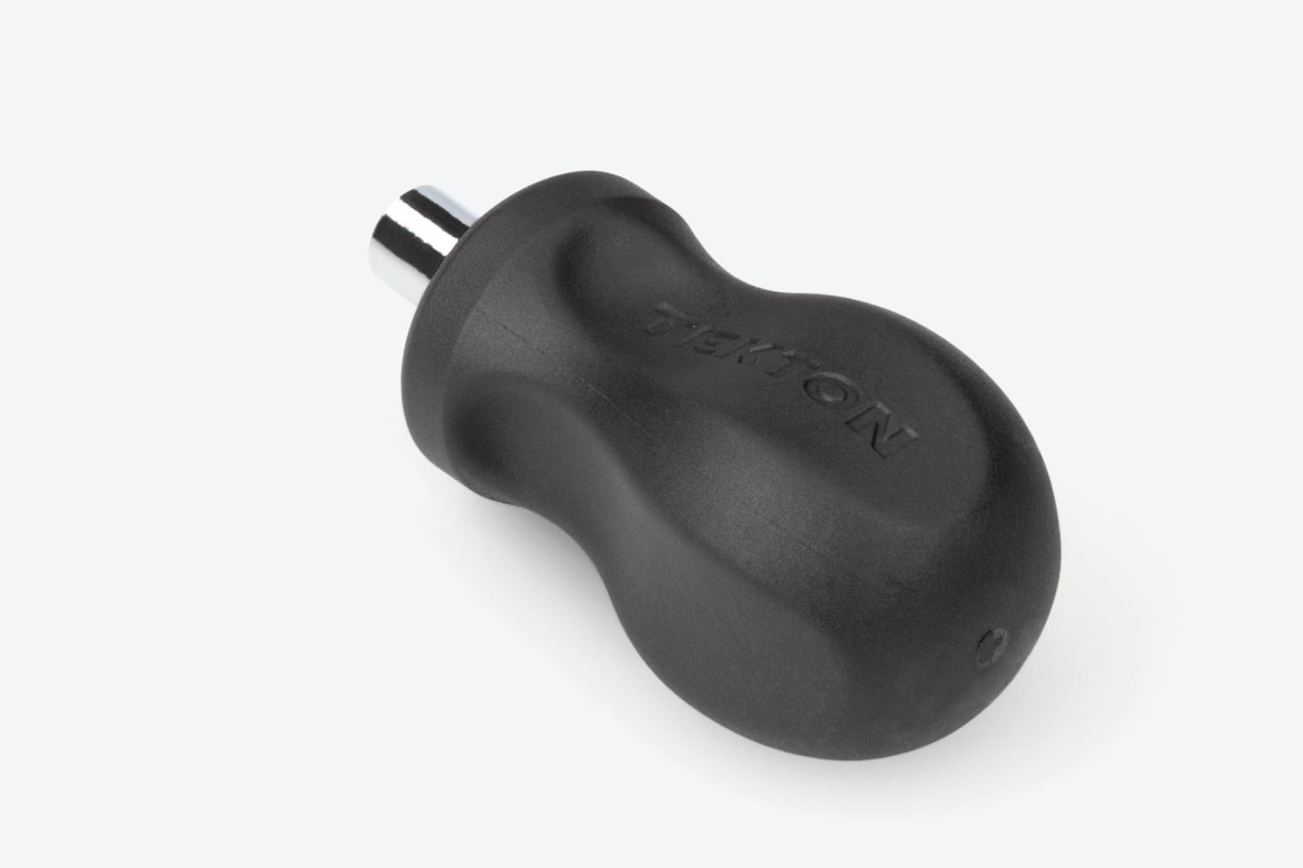 A black 3-in-1 stubby driver handle