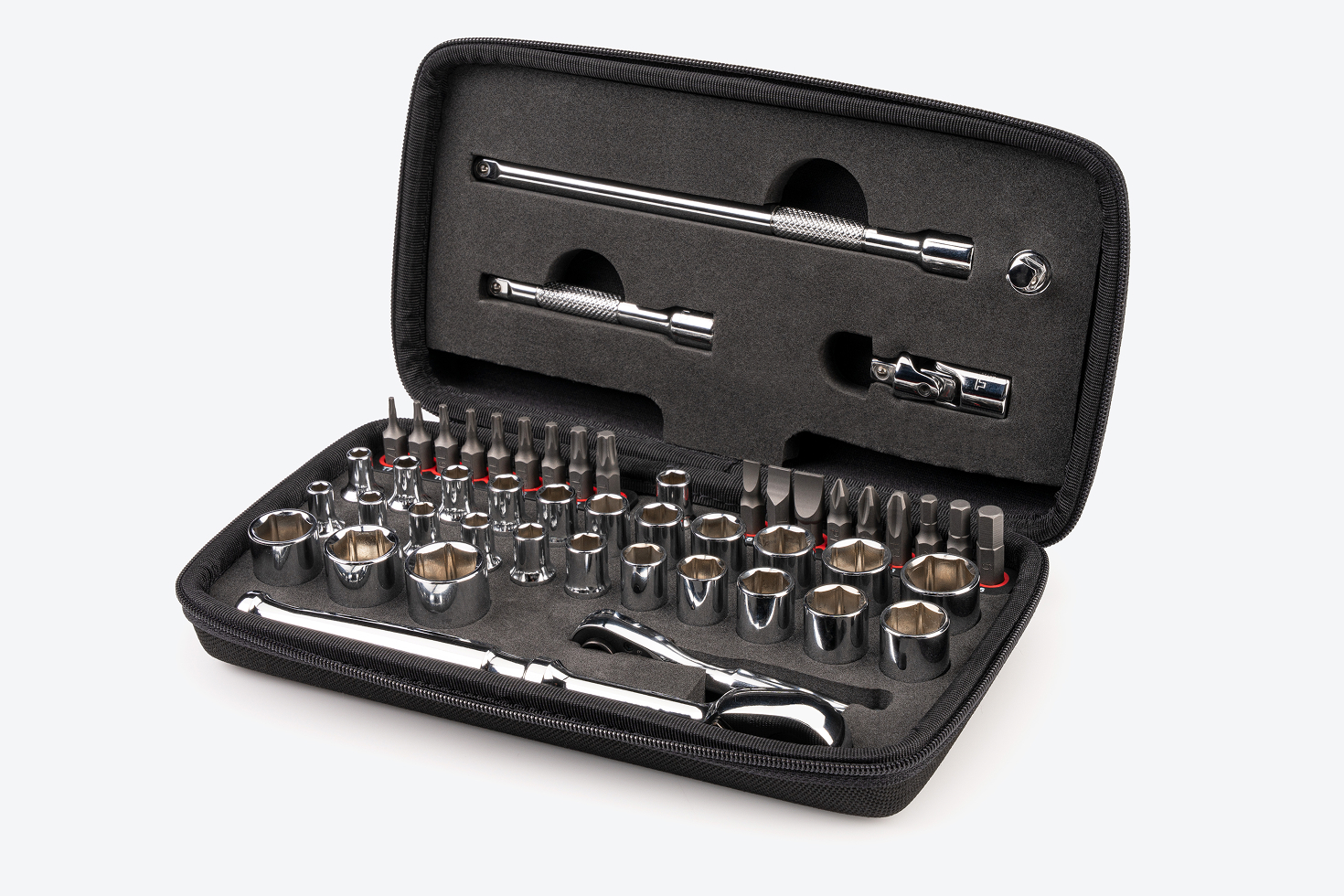 「RT-149110」 1/4 Inch Drive Small Engine Set (6-Point, Non-Quick-Release) | TEKTON