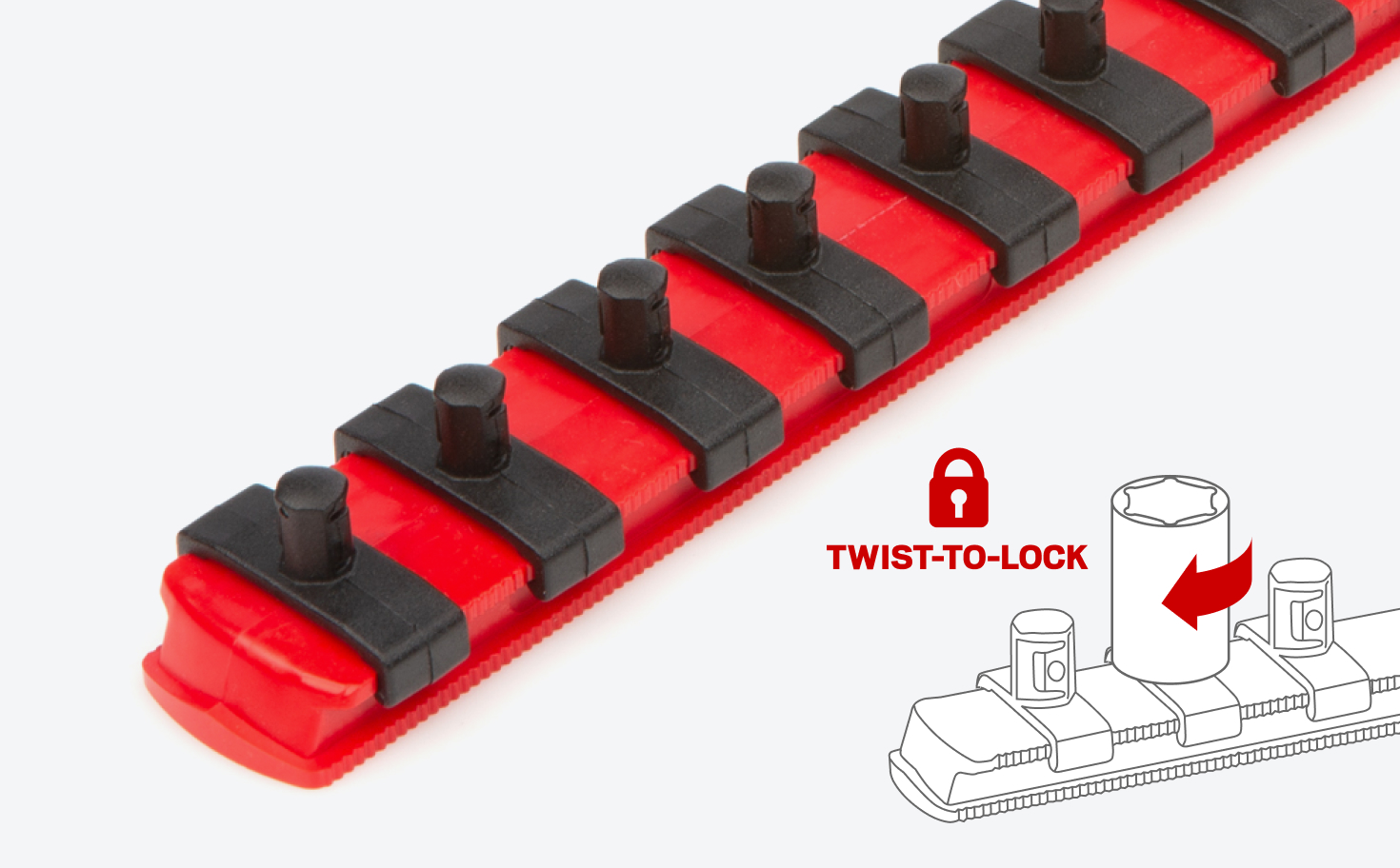 そふぃ Hyper Tough 107 Piece 1/4, 3/8, 1/2 inch Drive Socket Set