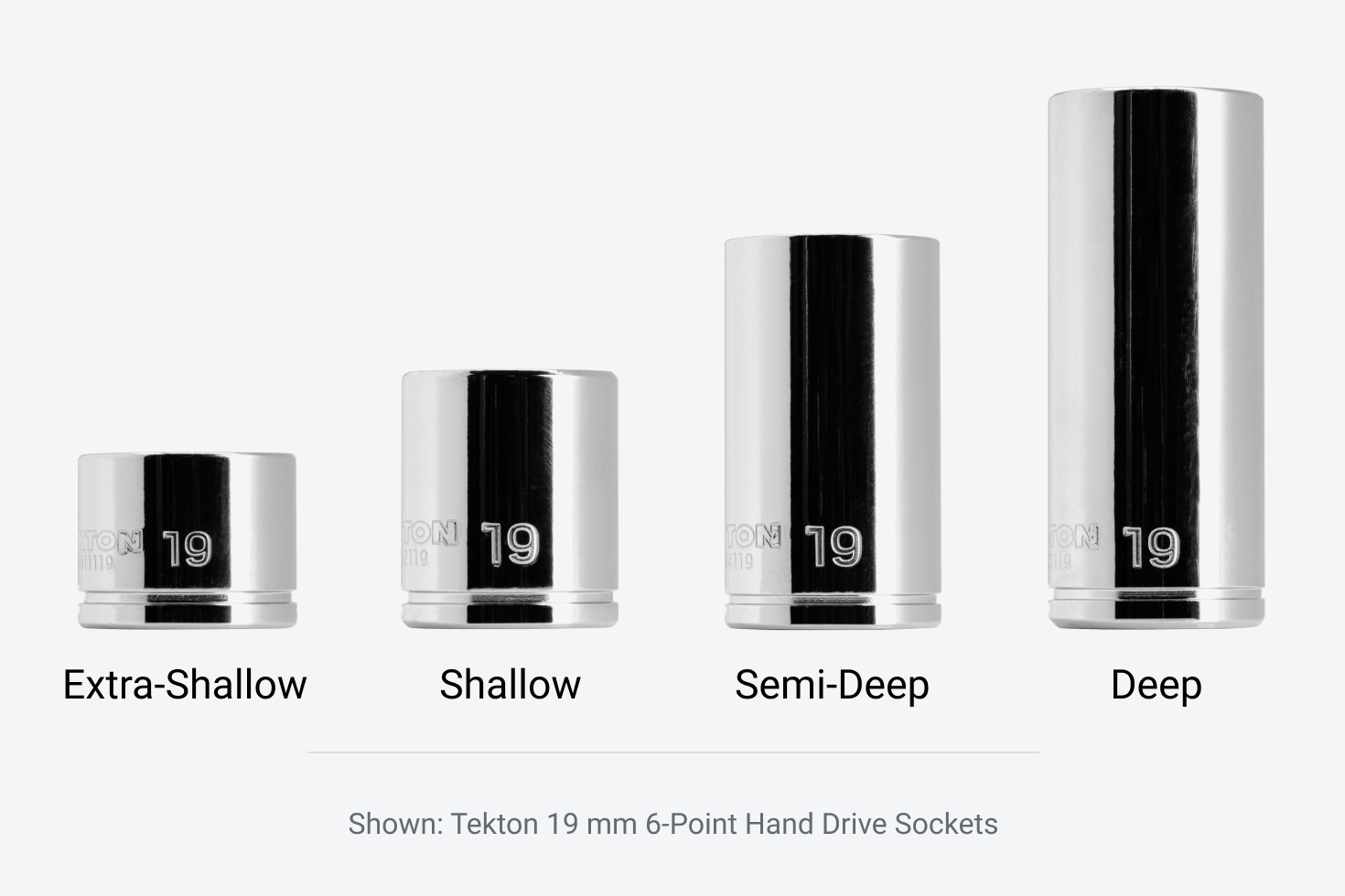 3/8 Inch Drive x 10 mm Deep 6-Point Socket | TEKTON