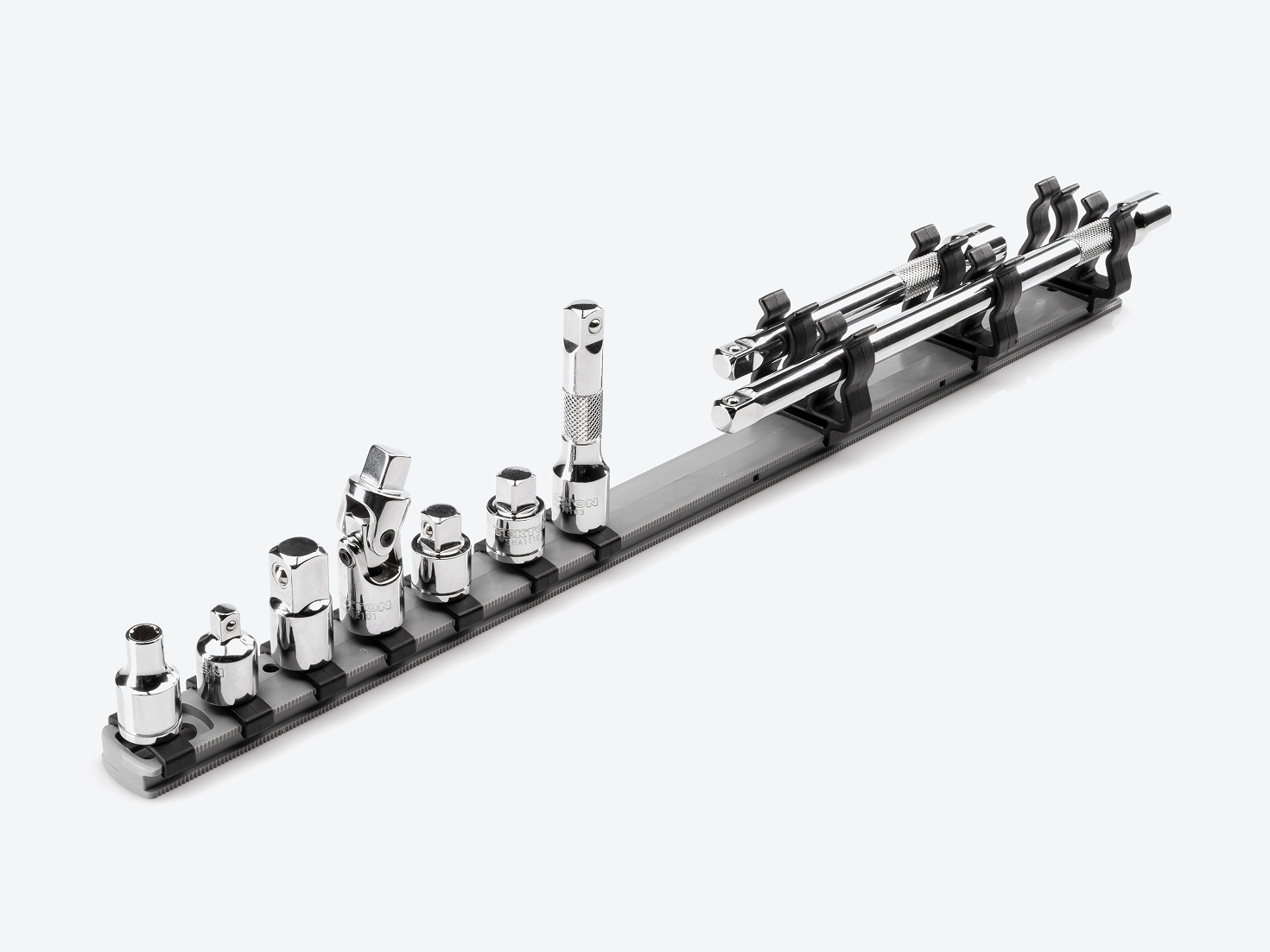 C.O.M.B.O. Extension クリア 30mm1個 1/4, 3/8, 1/2 Inch Drive Extension/Accessory Set with Rails | TEKTON
