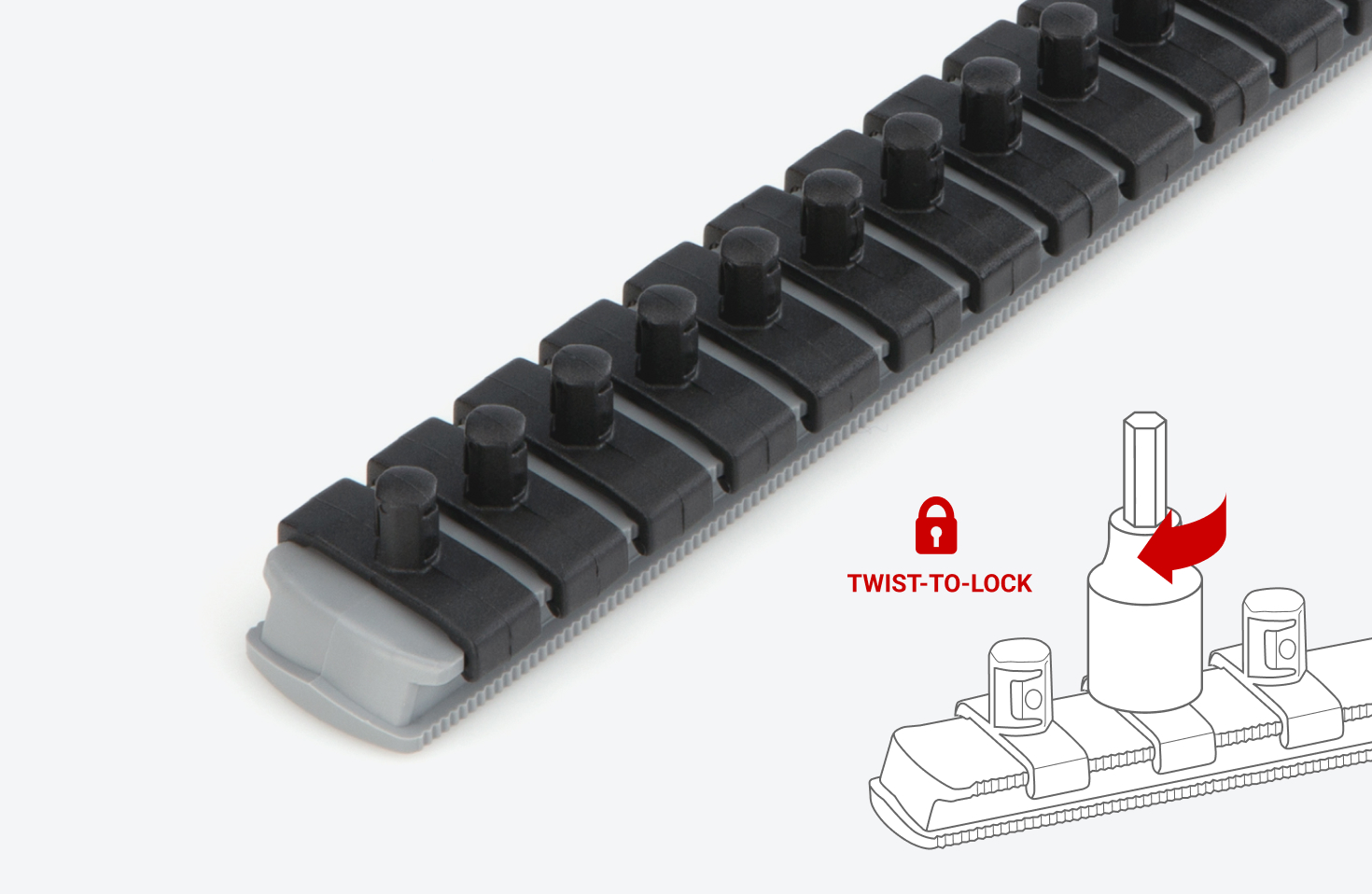 1/4 Inch Drive Long Hex Bit Socket Set (T6–T30) | TEKTON