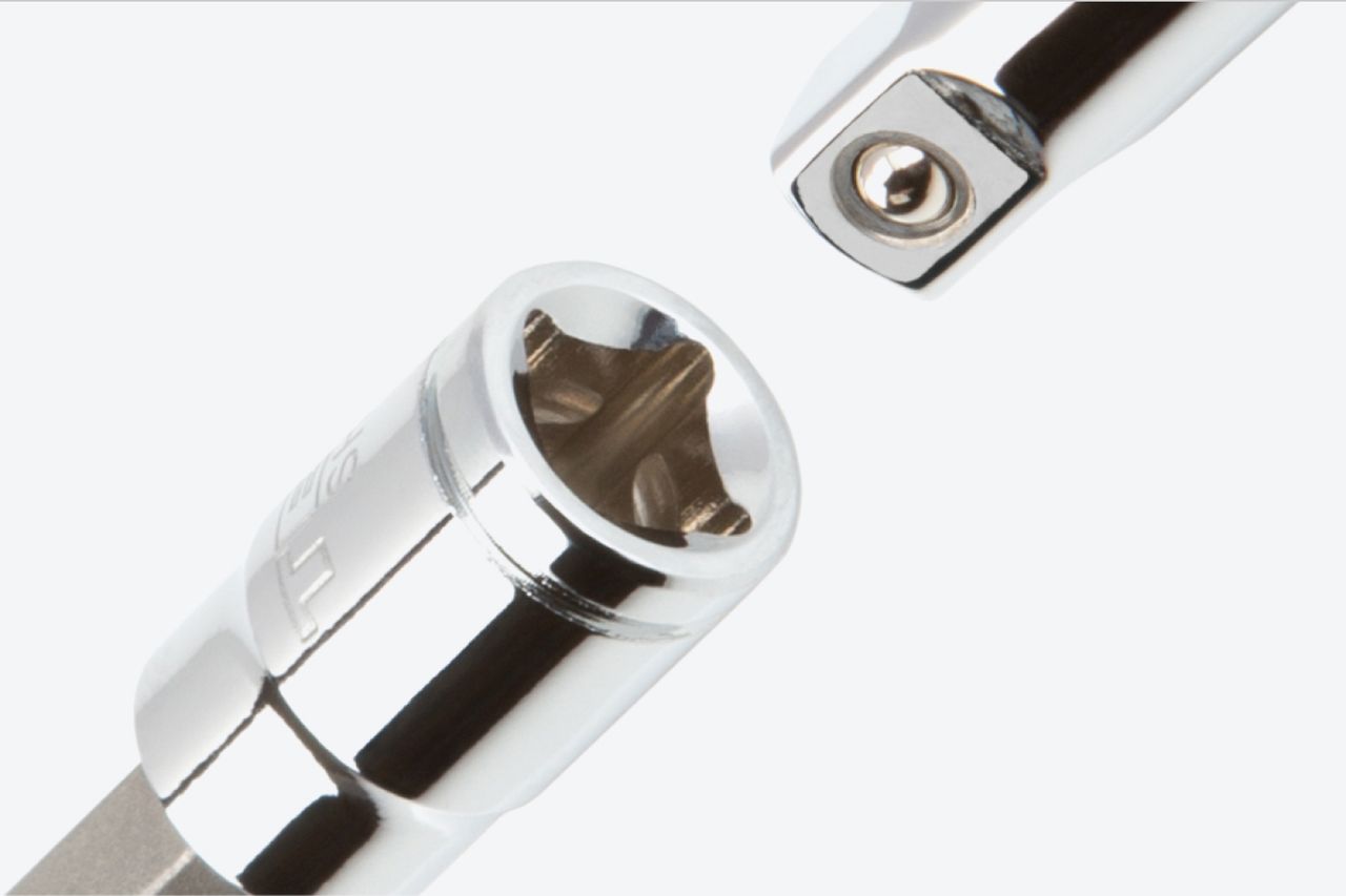 1/4 Inch Drive Long Hex Bit Socket Set (5/64–5/16 in.) | TEKTON