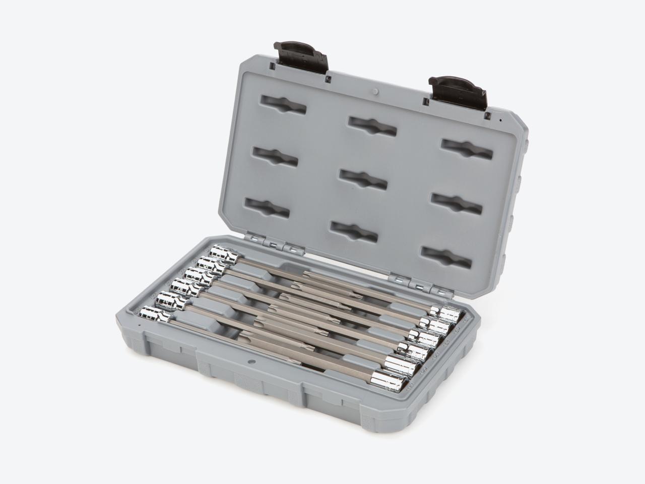 3/8 Inch Drive Long Torx Bit Socket Set (12-Piece) | TEKTON | SHB91305