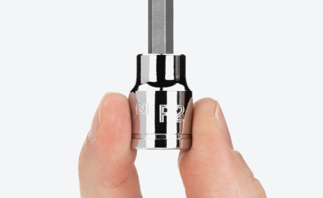 3/8 Inch Drive x #3 Long Phillips Bit Socket | TEKTON | SHB11403