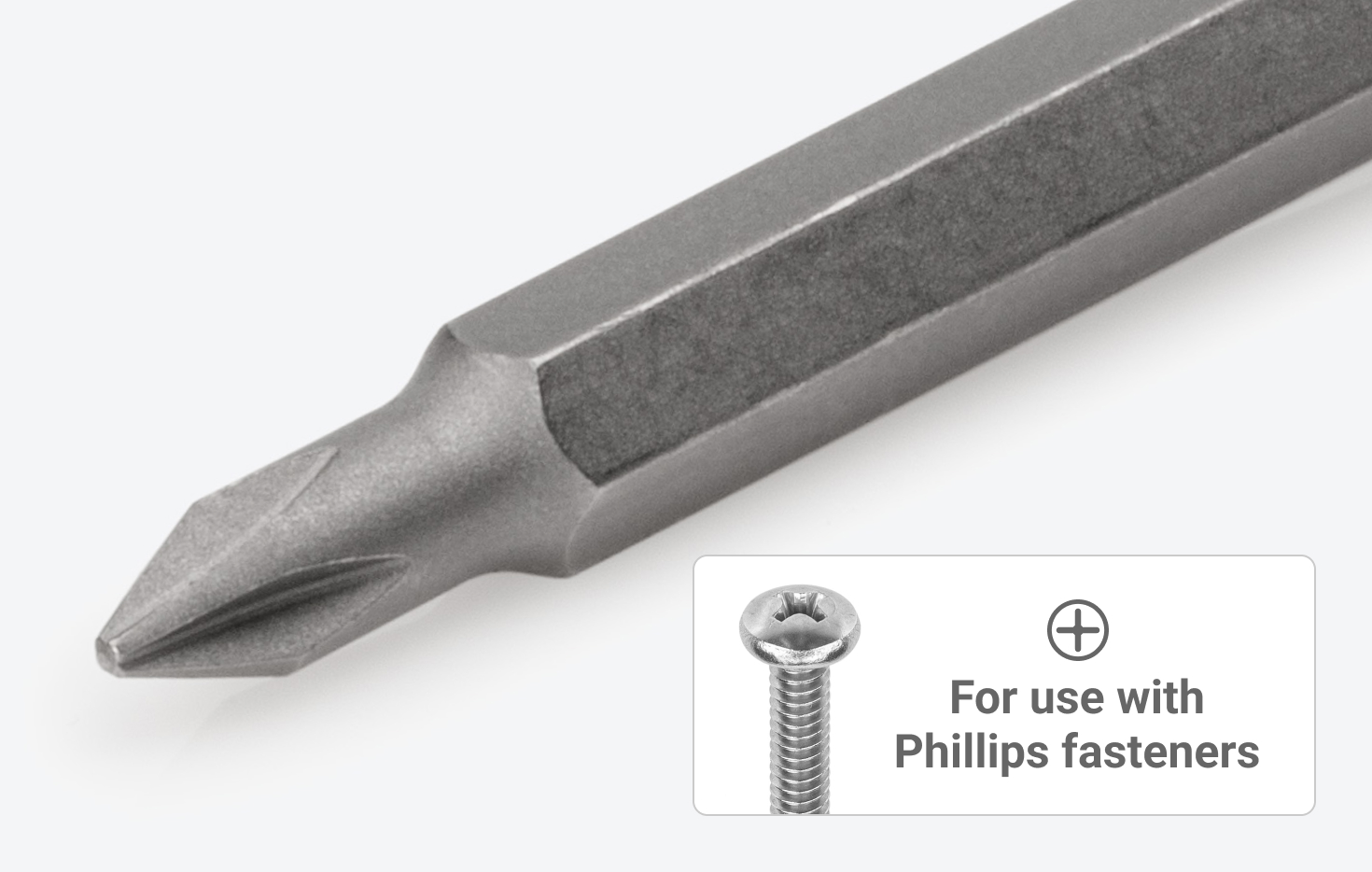 3/8 Inch Drive x #2 Long Phillips Bit Socket | TEKTON | SHB11402