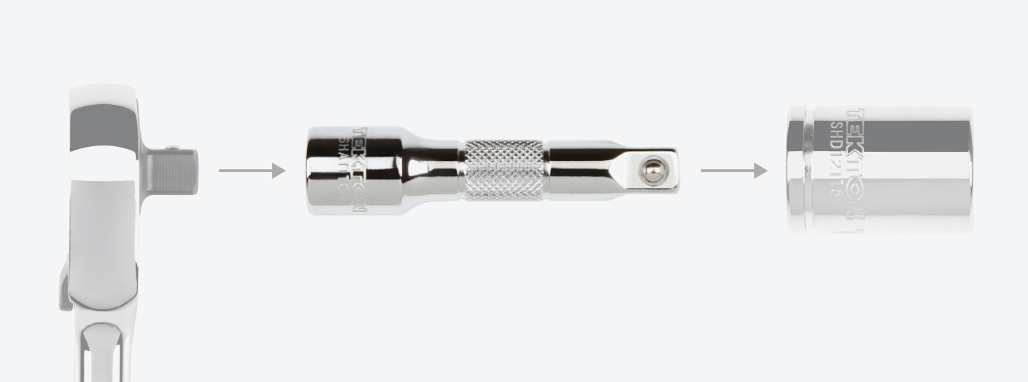 3/8 Inch Drive x 18 Inch Extension | TEKTON | SHA11118